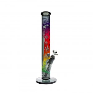 FIRE-FLOW™ X BLACK LEAF Bong UFO Gradient
