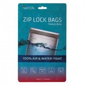 Noaks Bag Smart Set Schnellverschlussbeutel 3 Größen 5er Packung