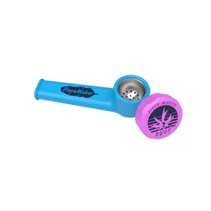 PieceMaker Karma Silikon Handpfeife - Beast Blue