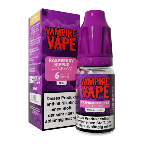 Vampire Vape Liquid Raspberry Ripple Ice Cream
