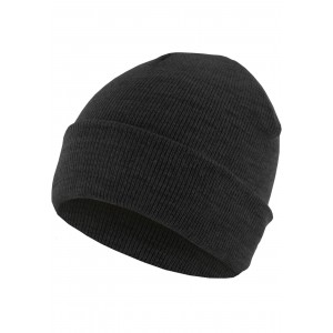 MasterDis Beanie Basic Flap anthrazit