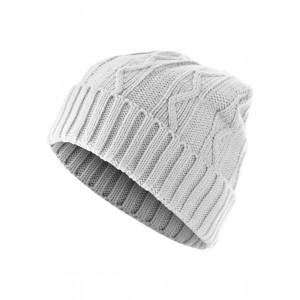 MasterDis Beanie Cable Flap weiss