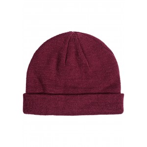 MasterDis Short Cuff Knit Beanie bordeaux