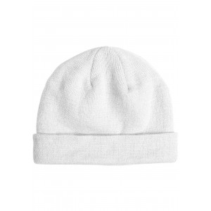 MasterDis Short Cuff Knit Beanie weiss