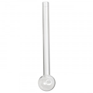 Black Leaf Ölpfeife Glas 15 cm