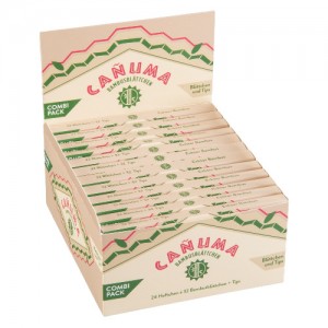 Canuma Bambus Papers King Size + Tips 24er