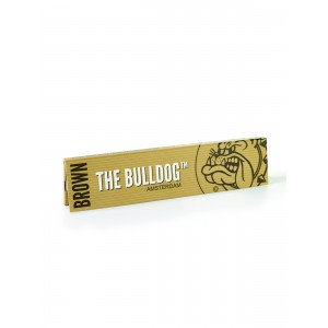 The Bulldog Brown King Size Slim Papers Heftchen einzeln