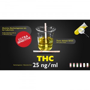 CleanU THC Test Sensitiv 25 ng/ml