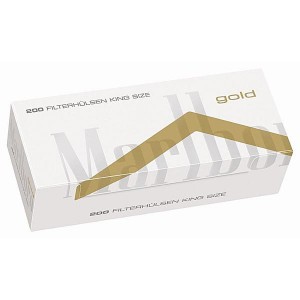 Marlboro Gold Zigarettenhülsen King Size 200 Stück