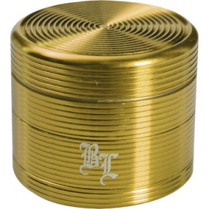 Black Leaf Groove-Grinder 4-tlg. gold