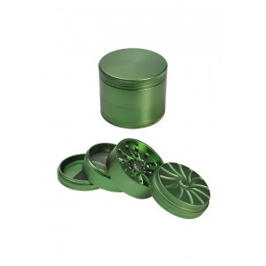BLACK LEAF Masher Grinder Ø 63 mm 4-teilig grün