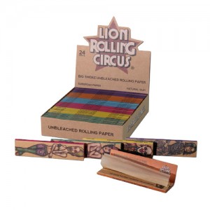 Lion Rolling Circus Unbleached Rolling Papers