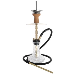 Kaya Shisha Clear Brass 480 Plug-In Gold 2S