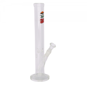 Super Heroes Glasbong Ice Zylinder transparent/Mushroom 39 cm NS 18