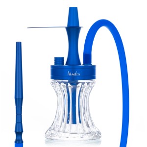 Aladin Aluminium Shisha 2GO Portable Hookah blau