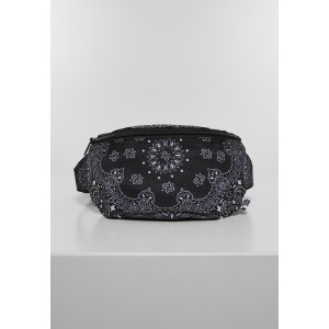 Urban Classics Bandana Print Hip Bag schwarz