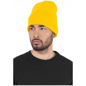 YUPOONG Long Beanie Heavyweight gold