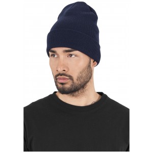 YUPOONG Long Beanie Heavyweight navy