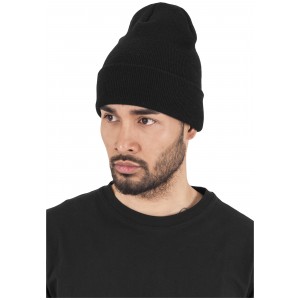 YUPOONG Long Beanie Heavyweight schwarz