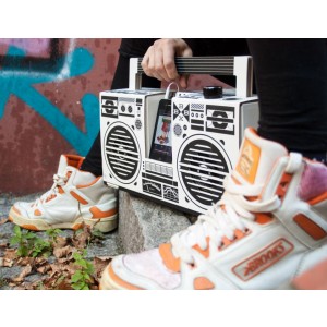 Berlin Boombox Lautsprecher Weiss