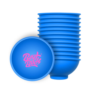 Best Buds Silikon Mischschale 7cm Blau-Pink