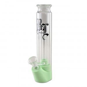 Black Leaf Bird Bong hellgrün