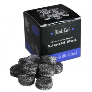 Black Leaf 10 Edelstahl-Tropfkissen 12 mm