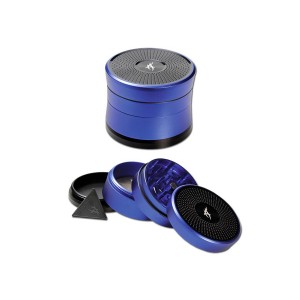 'After Grow' 'Solinder' Grinder Ø 62 mm 4-tlg. blau