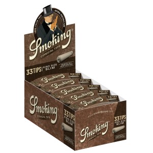 Smoking brown konische Tips King Size Slim 50er Großpackung