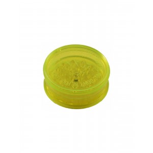 BUDDIES Plastik Grinder Ø 60 mm, 3-teilig gelb