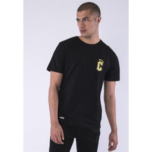 C&S WL Cangels Tee schwarz-gelb