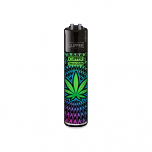 CLIPPER Feuerzeug Trippy Leaves #1