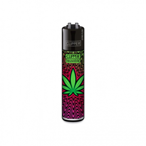 CLIPPER Feuerzeug Trippy Leaves #3