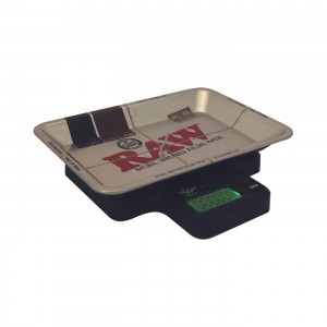 RAW x MyWeigh Digitalwaage Tray Scale 200 g x 0,01 g