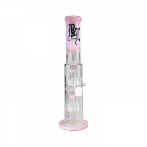 Black Leaf Icebong Double Trommelperkolator 40,5 cm pink