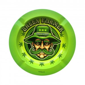 Best Buds Ashtray Green Farmer small