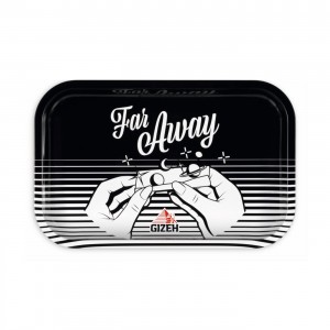 Gizeh Metal Rolling Tray Far Away small