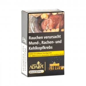 Adalya Shishatabak Berlin Nights 1 25 g Packung