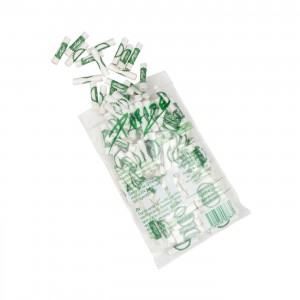 100 PURIZE REGULAR Size Aktivkohle Filter weiß 9 mm