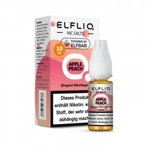 ELFBAR Elfliq 10mg Apple Peach Nikotinsalz Liquid 10ml