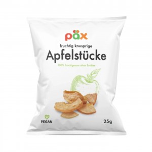 PÄX Apfelstücke getrocknet 25 g