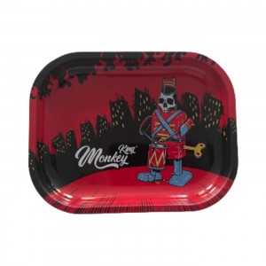 Monkey King Rolling Tray "Skeleton Drums" Drehunterlage micro