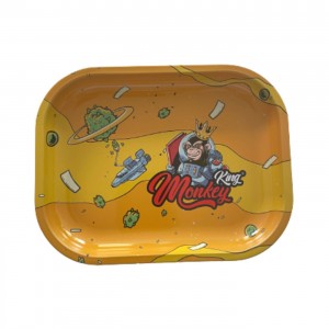 Monkey King Rolling Tray "Ape In Space" Drehunterlage micro