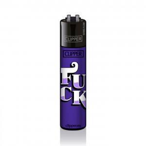 CLIPPER Feuerzeug Purple Fuck