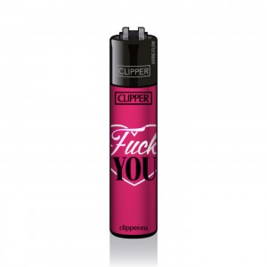 CLIPPER Feuerzeug Fuck You
