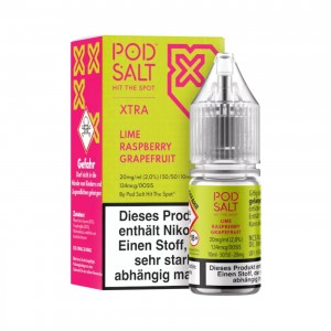 Pod Salt X Lime Raspberry Grapefruit Nikotinsalz Liquid