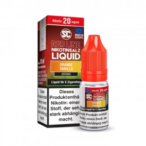 SC Red Line Orange Vanilla Nikotinsalz Liquid