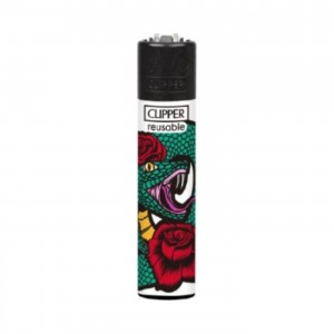 CLIPPER Feuerzeug Hardcore Jungle "Snake"