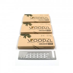 Woodzl 1 1/4 Sticky Papers + Tips mit Grinderkarte 3er Set