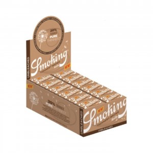 Smoking Thinnest Brown Rolls Unbleached 24er Box